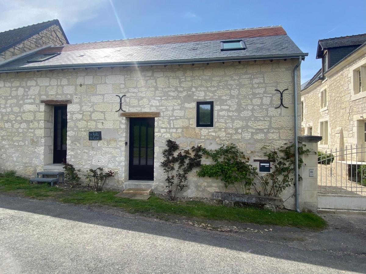Studio Indre, La halte de Cuzé, aux abords de la Loire à vélo Huismes Exterior foto